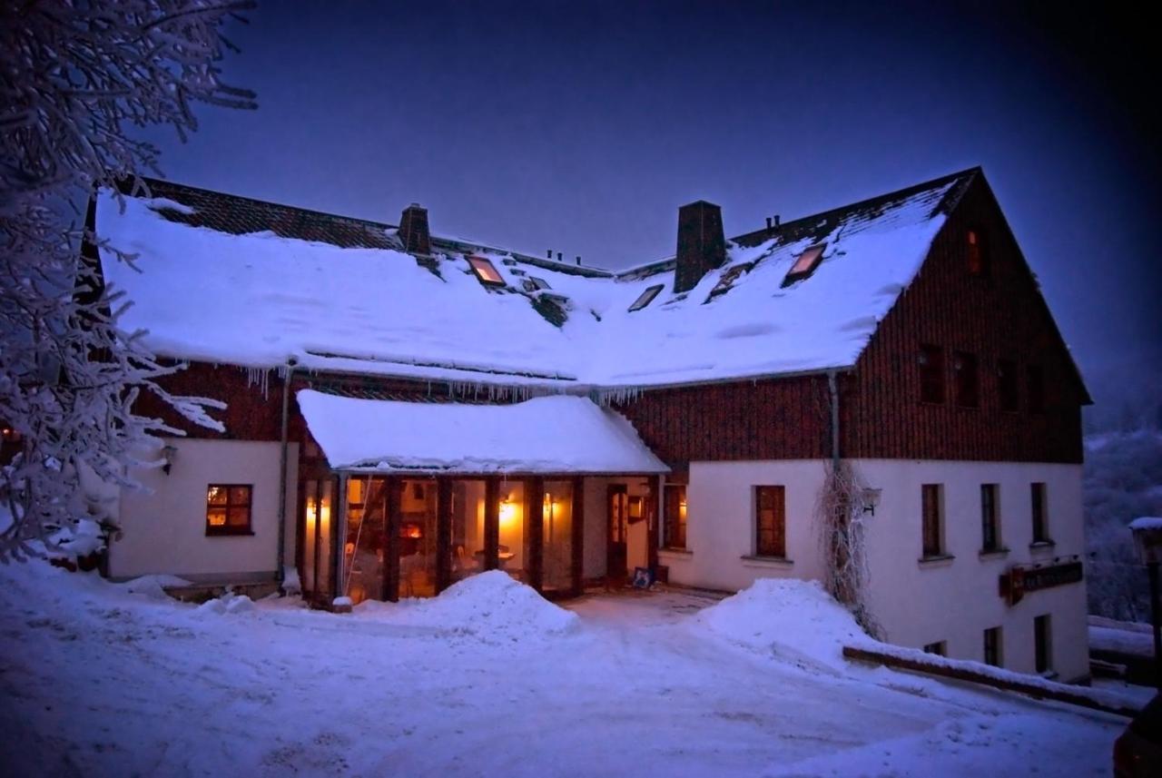 Am Roten Hammer I Gasthof Und Pension Oberwiesenthal Eksteriør bilde